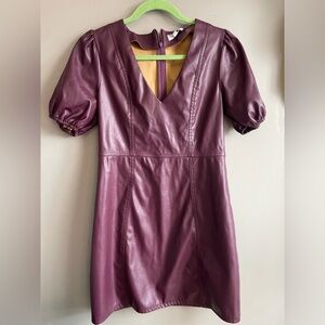 Urban outfitters leather dress